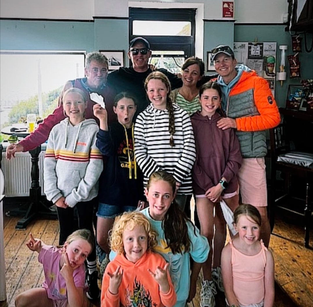 Friends and families gathered in Clifden, summer 2024